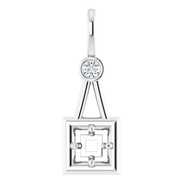 14k White Gold