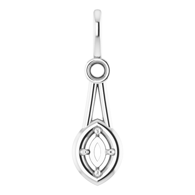 14k White Gold