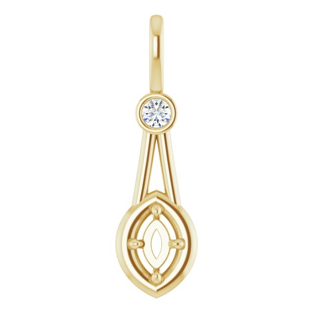 14k Yellow Gold