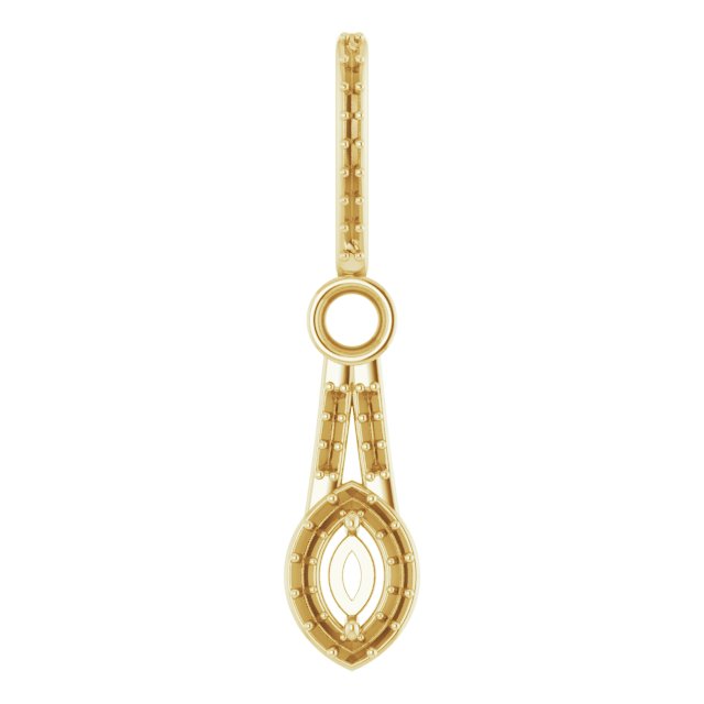 14k Yellow Gold