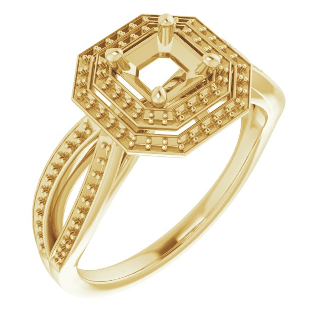 14k Yellow Gold