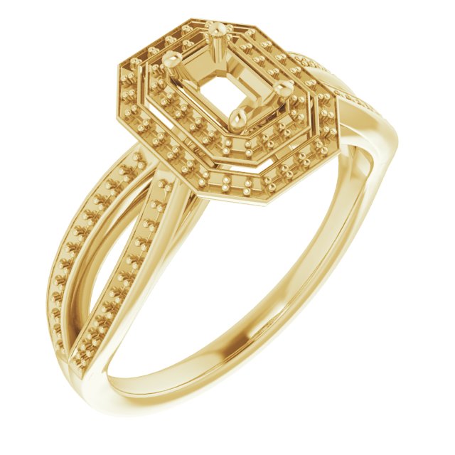 14k Yellow Gold