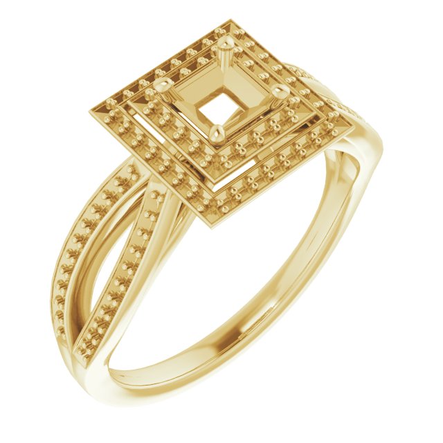 14k Yellow Gold
