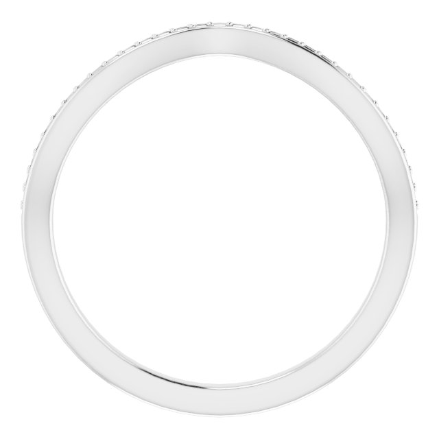 Band Mounting for 9x4.5 mm Marquise Ring view 2