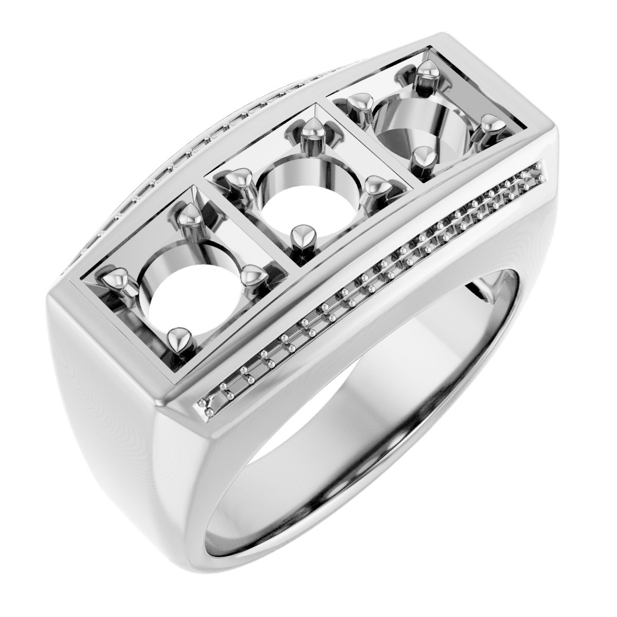 Three-Stone Ring