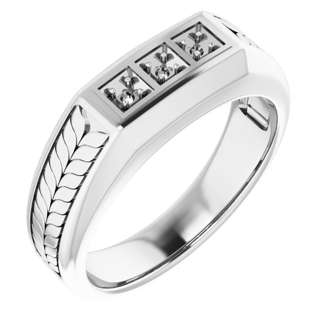 14k White Gold