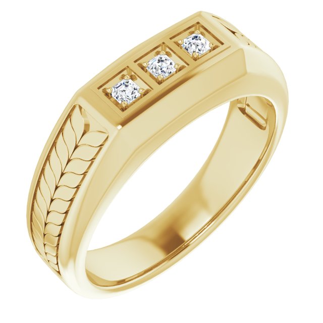 14k Yellow Gold