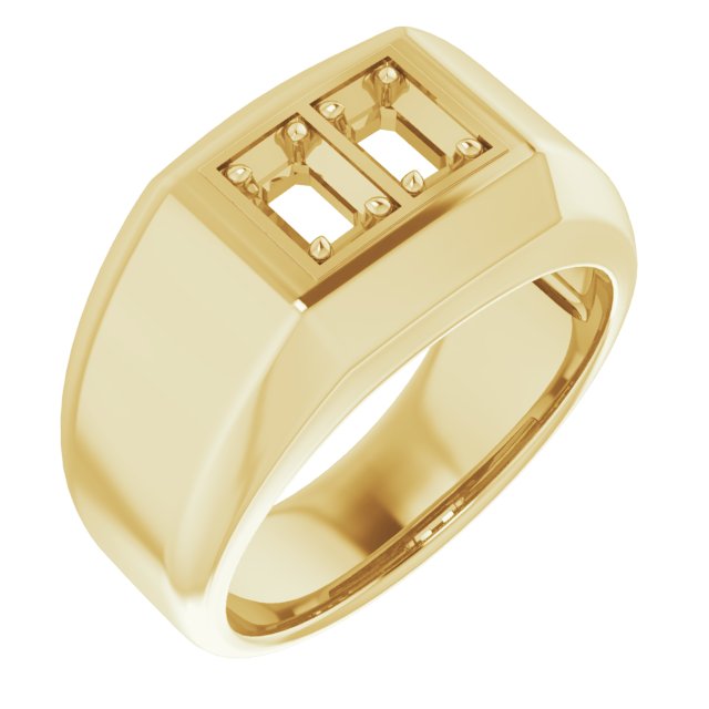 Two-Stone Ring