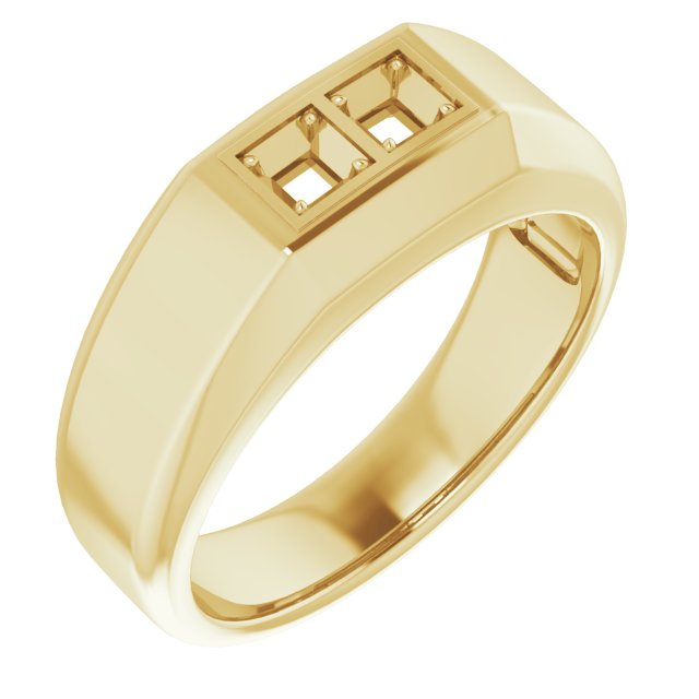 Two-Stone Ring