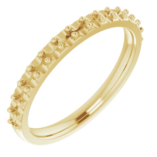 14k Yellow Gold