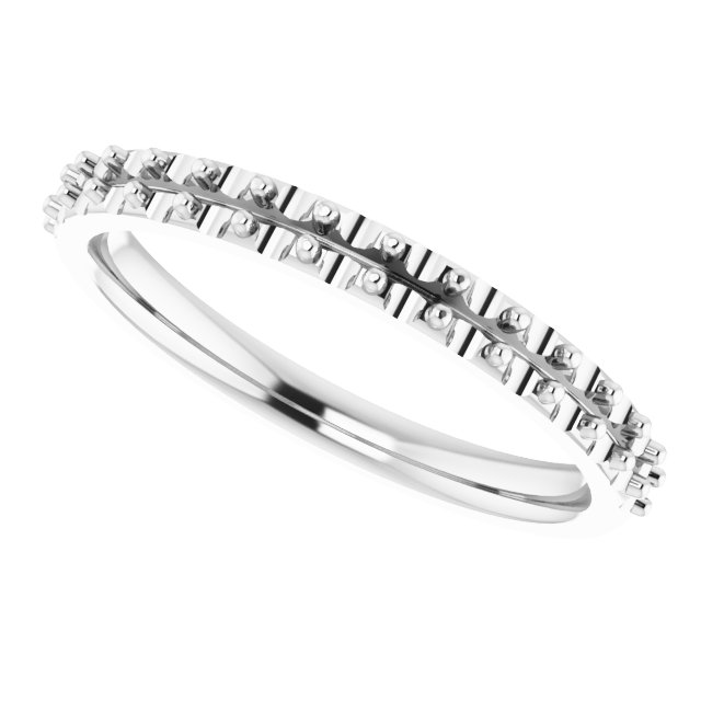 Band Mounting for 7 mm Round Ring view 5