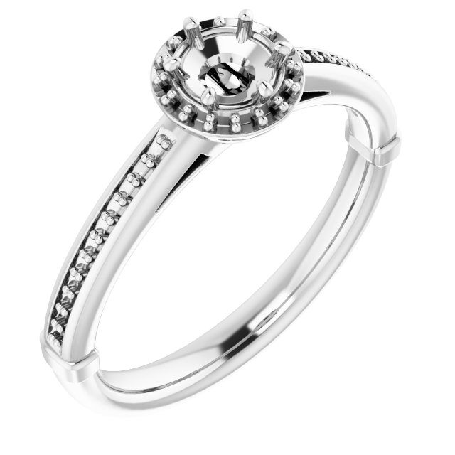 Halo-Style Ring