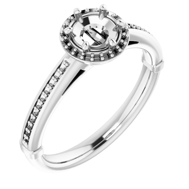 Halo-Style Ring