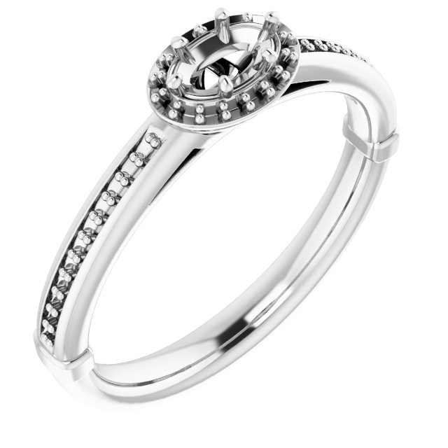 Halo-Style Ring