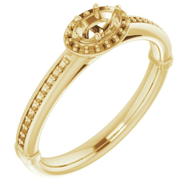 14k Yellow Gold