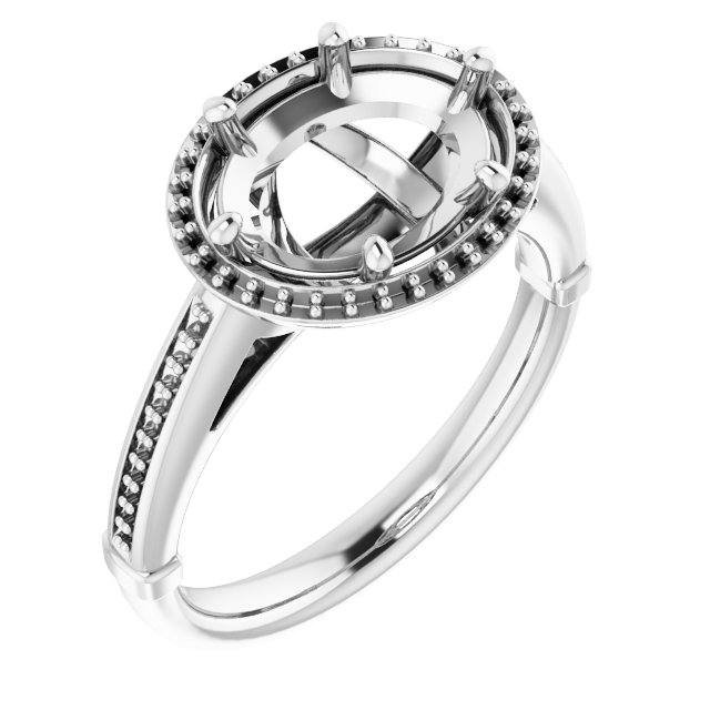 Halo-Style Ring