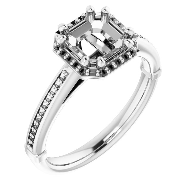 Halo-Style Ring