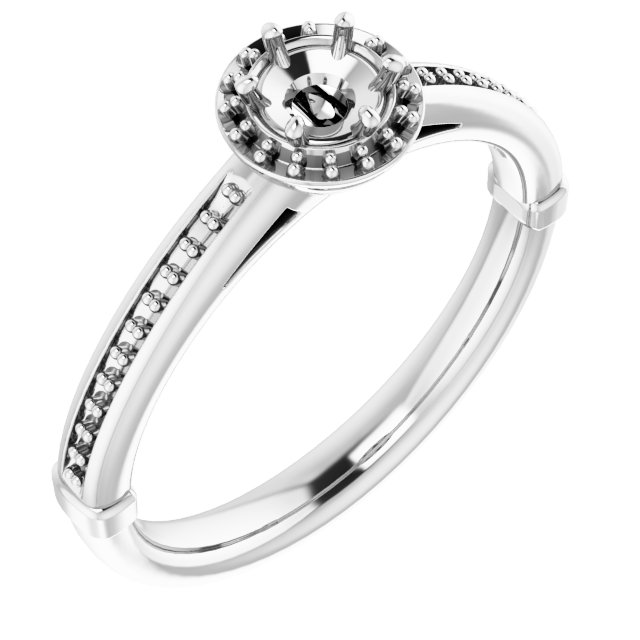 Halo-Style Ring