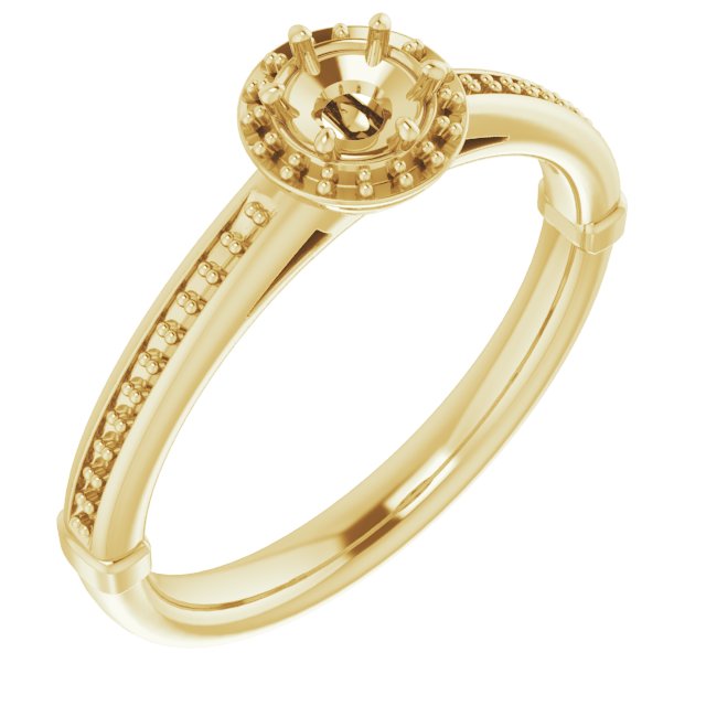 14k Yellow Gold