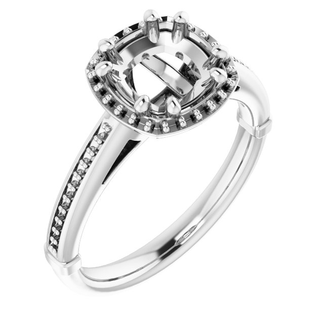 Halo-Style Ring