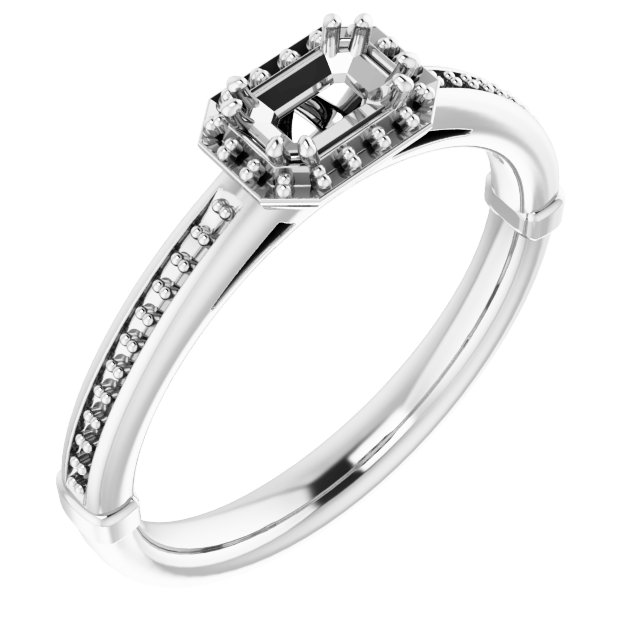 Halo-Style Ring