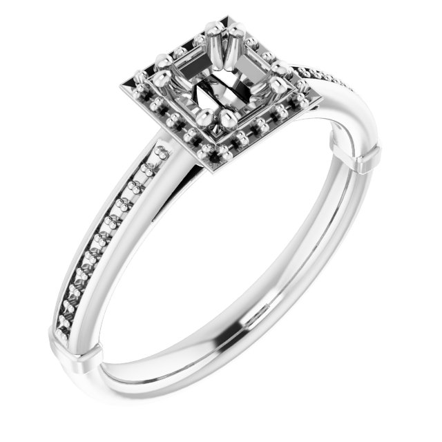 Halo-Style Ring