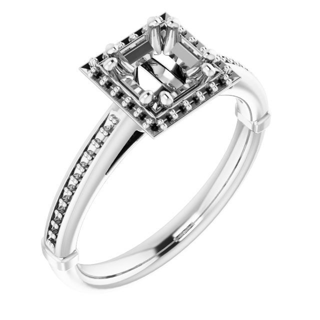 Halo-Style Ring