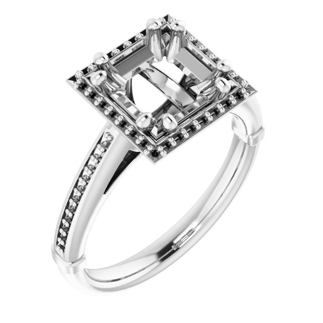 Halo-Style Ring