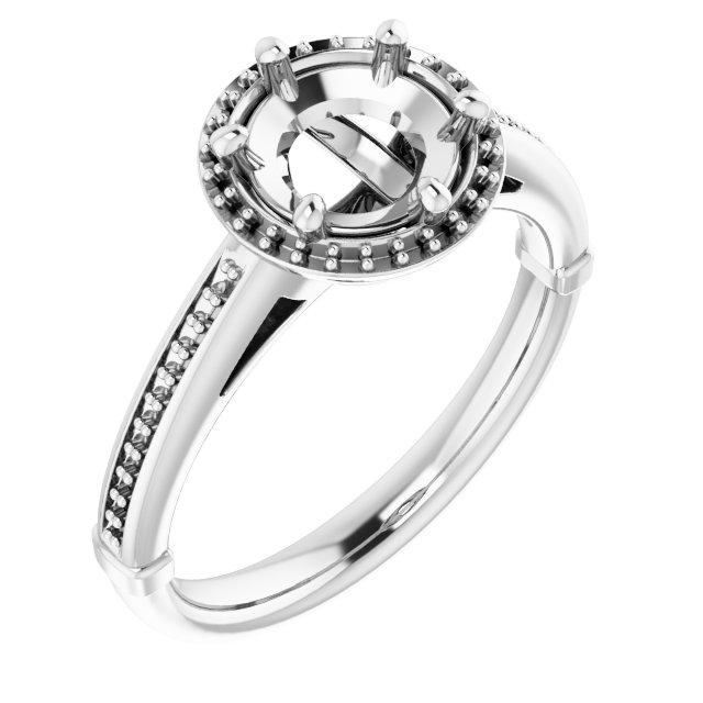 Halo-Style Ring