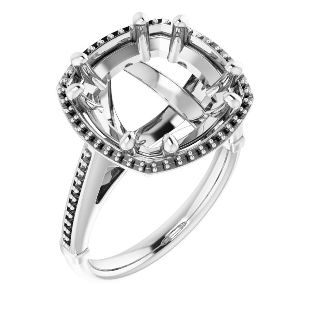 Halo-Style Ring