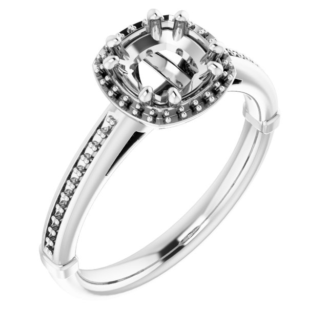 Halo-Style Ring