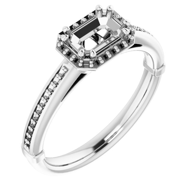 Halo-Style Ring