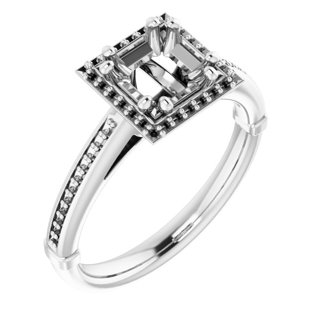 Halo-Style Ring