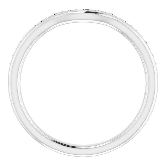 Band Mounting for 6 mm Square Ring view 2