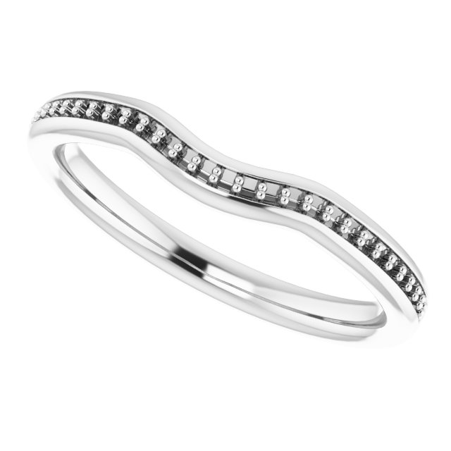 Band Mounting for 6 mm Square Ring view 5