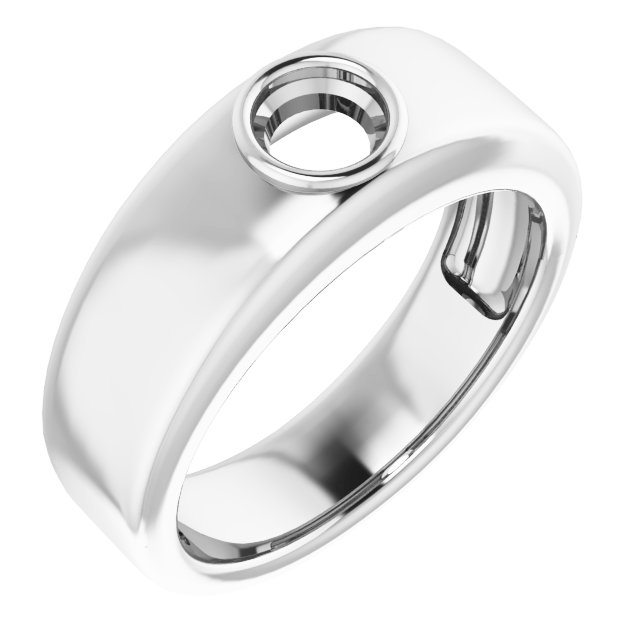 Bezel-Set Ring