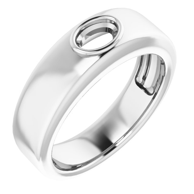 Bezel-Set Ring