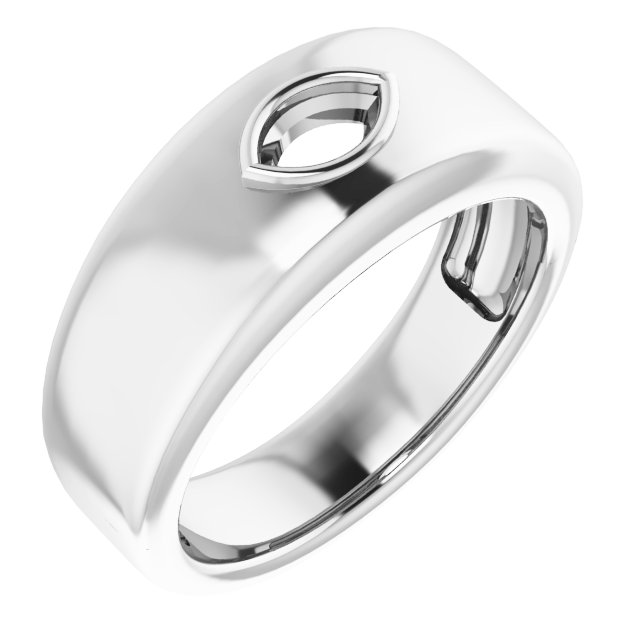 Bezel-Set Ring