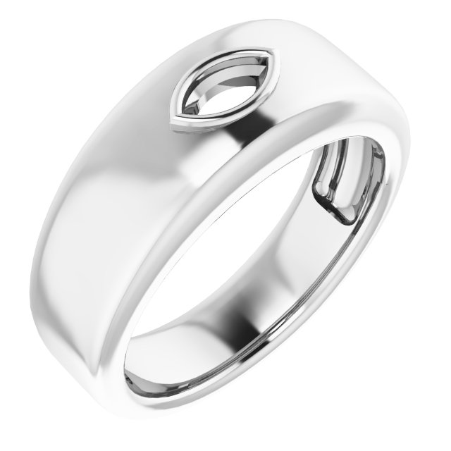 Bezel-Set Ring