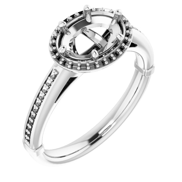 Halo-Style Ring