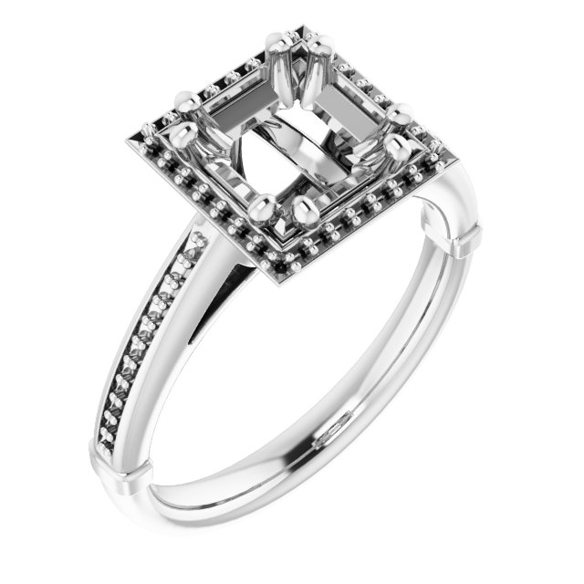Halo-Style Ring