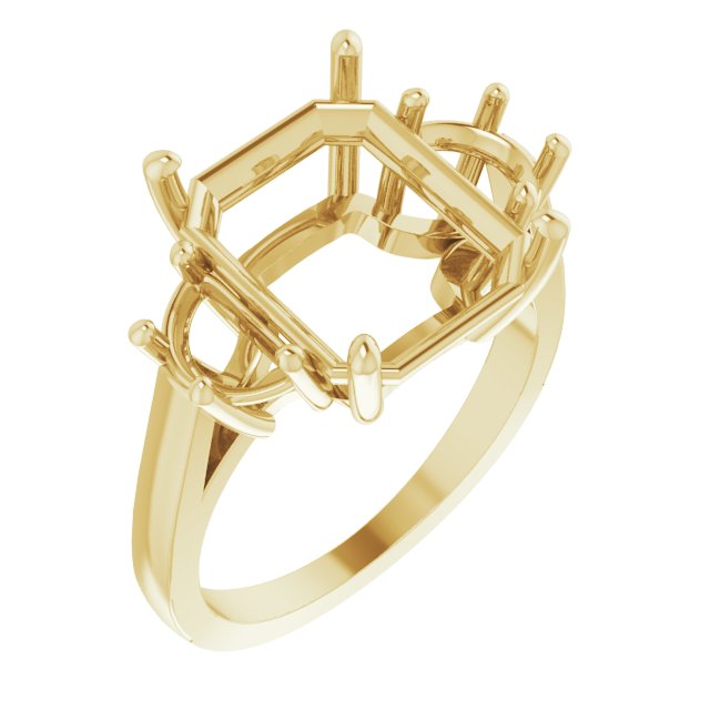 Three-Stone Engagement Ring