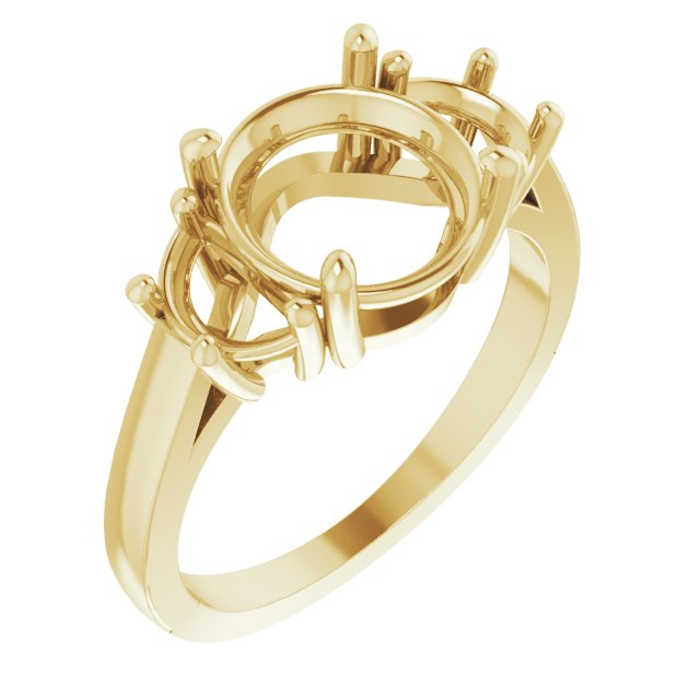 Three-Stone Engagement Ring