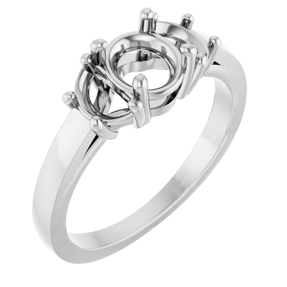 Three-Stone Engagement Ring