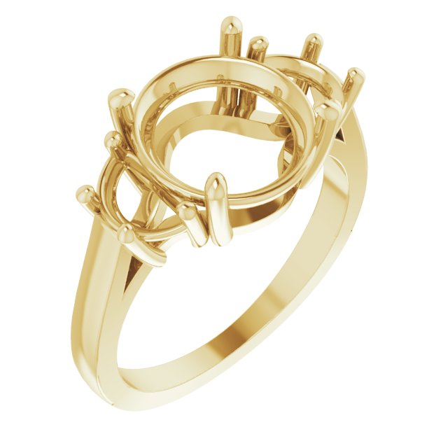 Three-Stone Engagement Ring