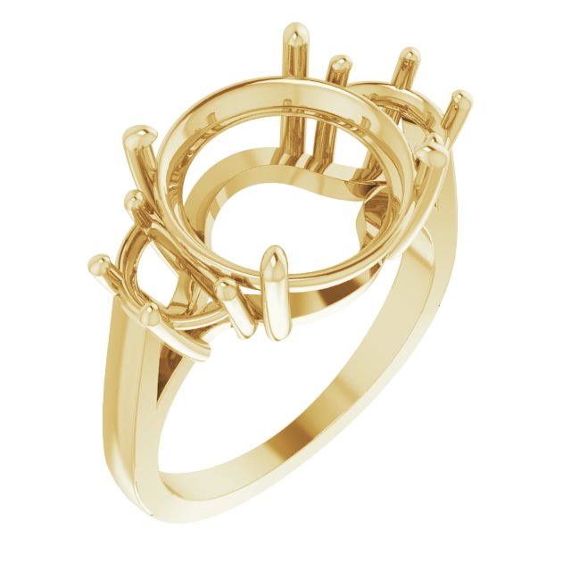 Three-Stone Engagement Ring