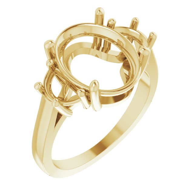 Three-Stone Engagement Ring