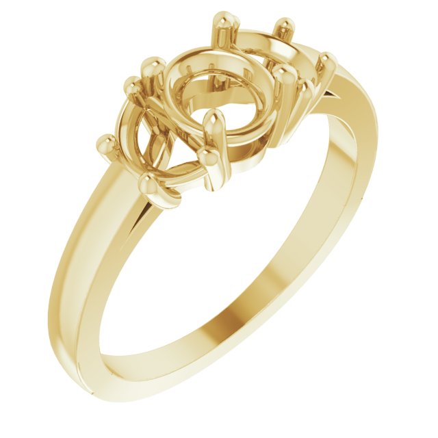 Three-Stone Engagement Ring