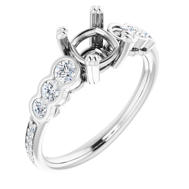 14k White Gold