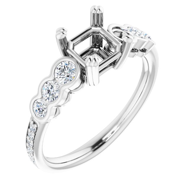 14k White Gold